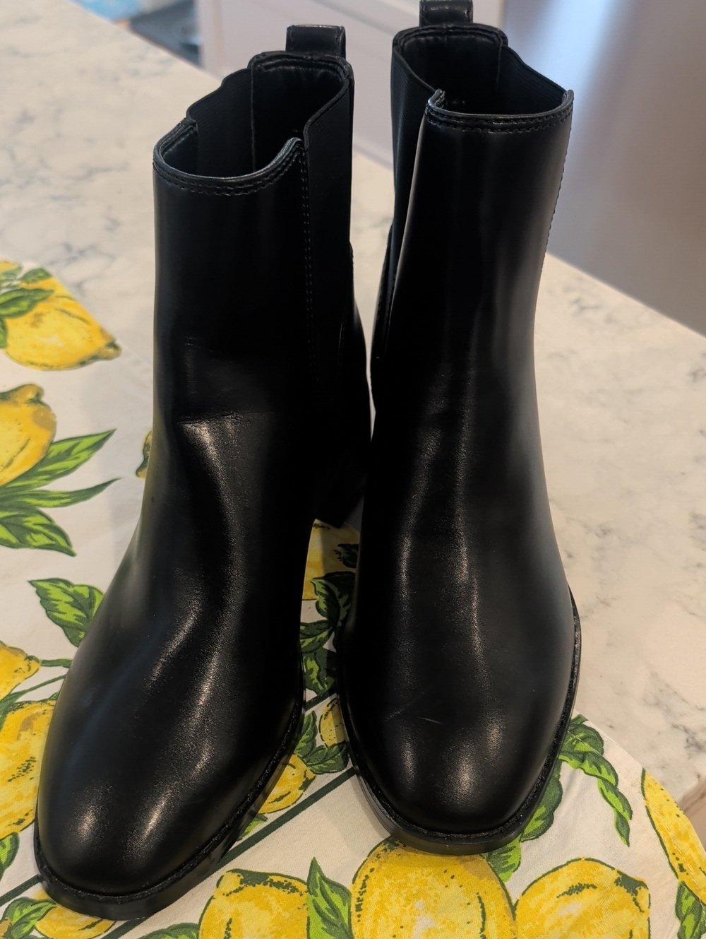 New Black Women's Chelsea Ankle Boots - Classic Style
